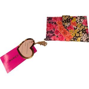 Betsey Johnson Multicolor Floral Card Case Wallet NEW